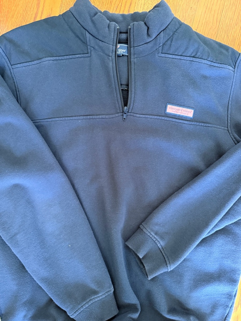 Vineyard Vines Men's Navy Quarter-Zip Pullover